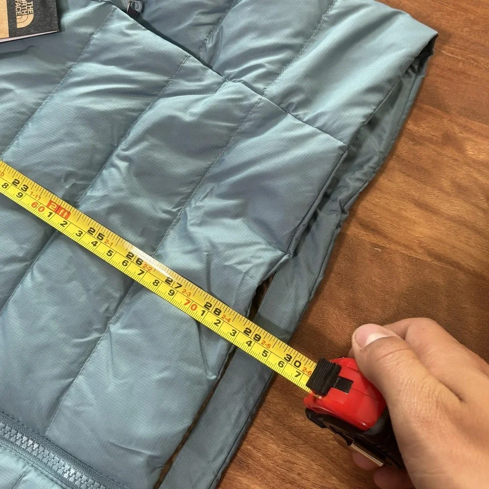 NWT The North Face Jacket Mens 2XL Blue 550 Minoqua Down Puffer Full Zip Outdoor